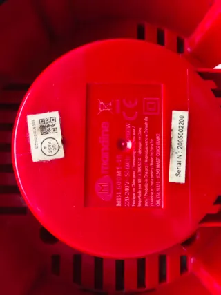 Batidora de vaso cristal Mandine MBL600M1 16