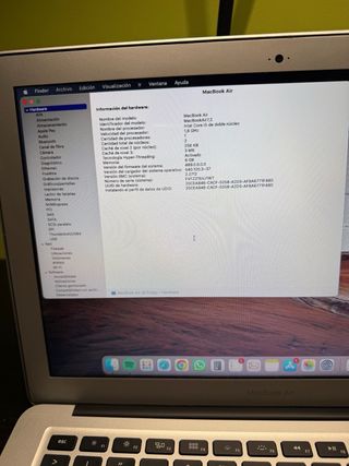 MacBook Air 13” 2017 Plata