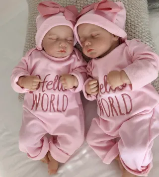 2 Bambole Reborn 50cm