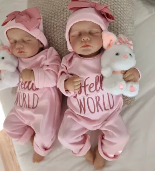 2 Bambole Reborn 50cm