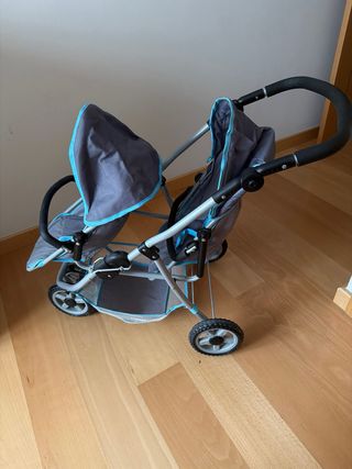 Carrito Gemelar Juguete