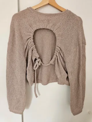 Jersey Pull and Bear beige