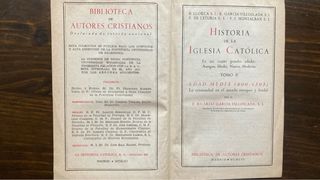 Historia de la Iglesia Católica. Llorca Villoslada