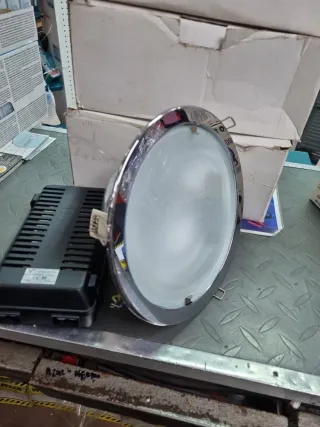 3 Apliques Downlight 26W Plata