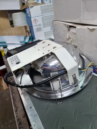 3 Apliques Downlight 26W Plata