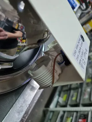 3 Apliques Downlight 26W Plata