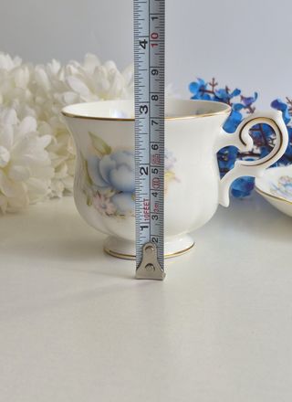 Taza y platillo porcelana inglesa