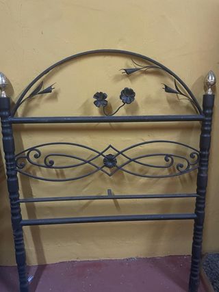 Testata letto 90 in ferro battuto