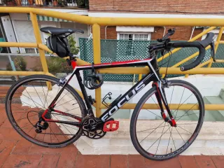 Bici Focus de Fibra de Carbono Full Equipe