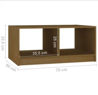 Tavolo da salotto in legno nuovo