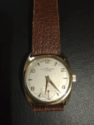 Orologio Clessidra 17 Rubis anni '50