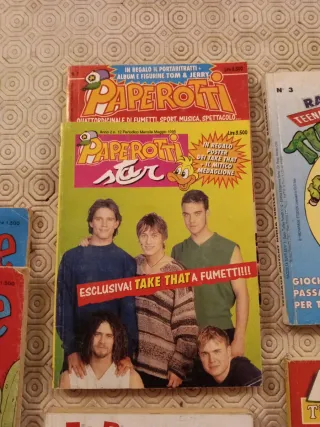 Fumetti vari Teenager turtle, topo Gigio, bunny