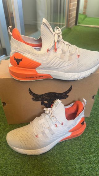Zapatillas Under Armour Project Rock 3 Beige/Naran