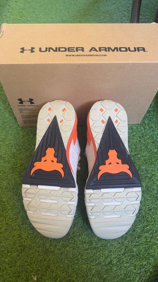 Zapatillas Under Armour Project Rock 3 Beige/Naran