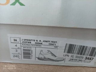 Zapatillas Geox rosas