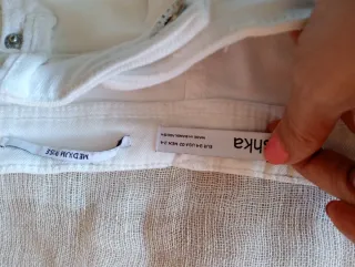 Shorts blancos Bershka talla 34