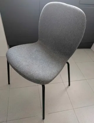 Mesa libro cristal y 2 sillas comedor