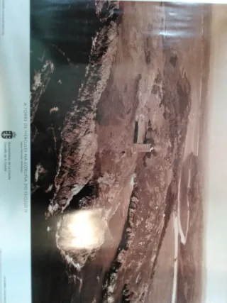 Cartel Torre de Hércules Coruña Siglo II