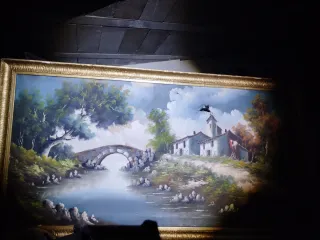 Cuadro Óleo Paisaje Siglo XX