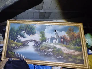 Cuadro Óleo Paisaje Siglo XX