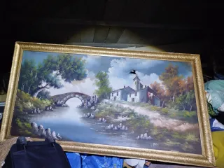 Cuadro Óleo Paisaje Siglo XX