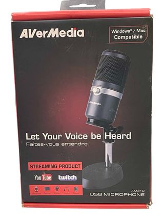 [※] Micrófono USB AverMedia AM310 Negro