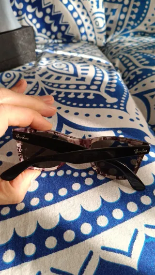 Gafas de sol Ray-Ban Wayfarer Morado/Negro