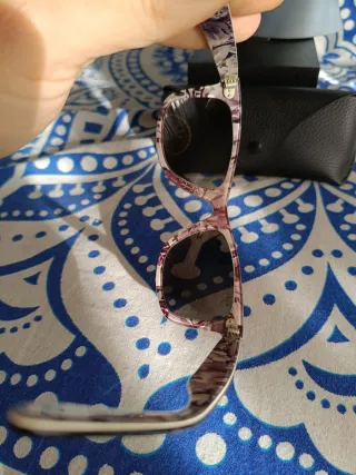 Gafas de sol Ray-Ban Wayfarer Morado/Negro