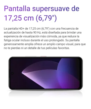 Smartphone 80€ Nuevos a Estrenar Azul y Blanco