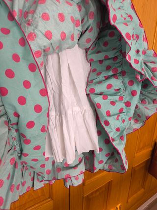 Vestido Flamenca Niña Lunares