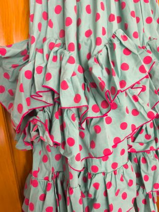 Vestido Flamenca Niña Lunares