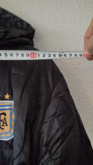 Chaqueta Larga Adidas Argentina Negra