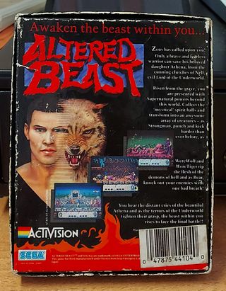 Altered Beast Commodore 64 C64 Activision