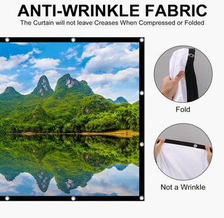 Pantalla para Proyector de 100 Pulgadas