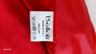 Giacca Bellini rossa taglia italiana 48
