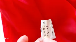 Giacca Bellini rossa taglia italiana 48
