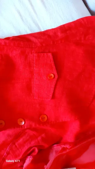 Giacca Bellini rossa taglia italiana 48