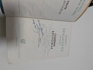 Benavente Aguilar Nobel Comedias