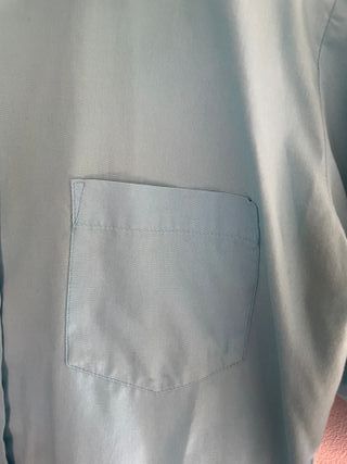 Camisa Mujer Manga 3/4 Turquesa Talla L