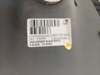 Waveboard Oxelo Preto e Branco