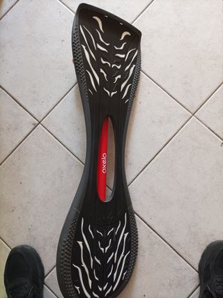 Waveboard Oxelo Preto e Branco