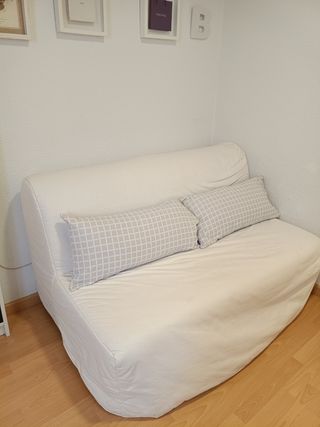 Sofá Cama IKEA LYCKSELE MURBO + Colchón