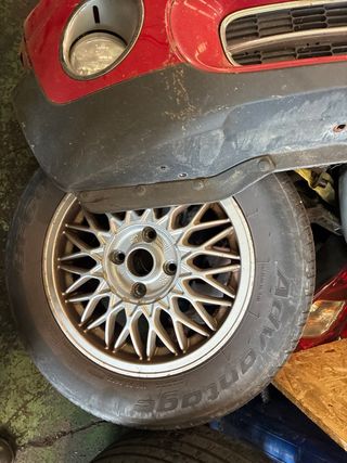 Audi 80 clásico 4 llantas aluminio 205/60R15