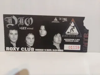 Dio Roxy Club 14 Mayo 2000