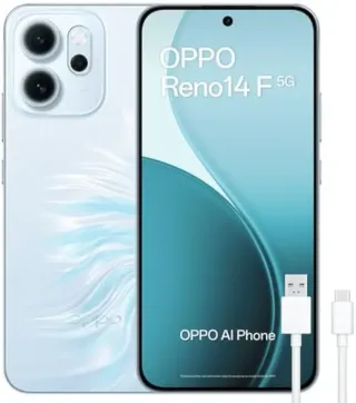Móvil OPPO Reno 14F 5G 256GB Blanco