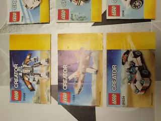 Caja piezas LEGO + instrucciones