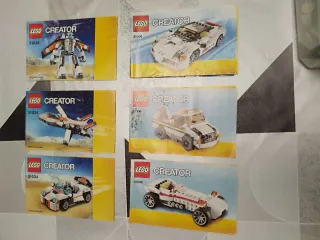 Caja piezas LEGO + instrucciones