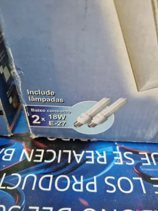 3x Downlight Cuadrado 2x18W