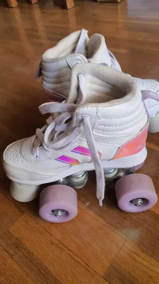 Patines blancos talla 30