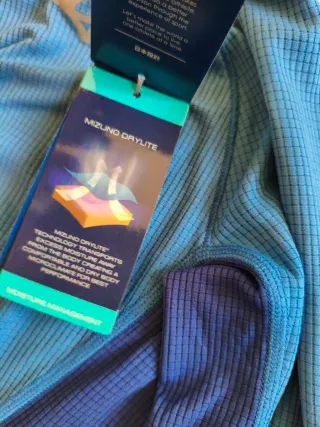 Maglia sportiva Mizuno blu